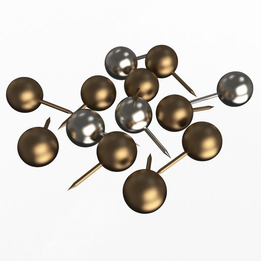 Pile-Of-Sphere-Push-Pins-1.jpg Куча сферических штырей