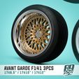 3.jpg Avant Garde F141 - 17 inch wheels for scale models