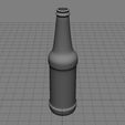tbref1.jpg Beer Bottle 3D Model