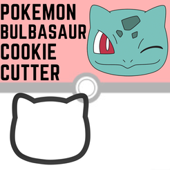 3.png Bulbasaur cookie cutter
