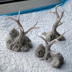 Bases d'arbres pour corbeaux/courants d'air/unités volantes, etc.