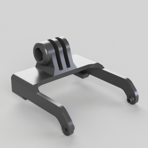 DJI AVATA GoPro Mount 3D model