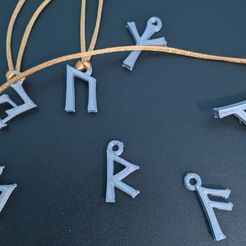 photo1636474750.jpeg 24 pack Viking Rune Necklaces / Pack of 24 Viking Rune Necklaces