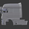 daf1.png 1:14 scale cab XF 106 Long Line compatible with tamiya scale