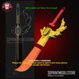 Solo_Leveling_Demon_King_Dagger_3D_Print_Model_STL_File_05.jpg Solo Leveling Dagger Weapon Cosplay - Demon King Knife - Premium STL Files