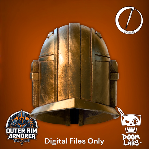 🪖 The Mandalorian Forge Master Helmet from SWTOR・ 3D File for 3D ...