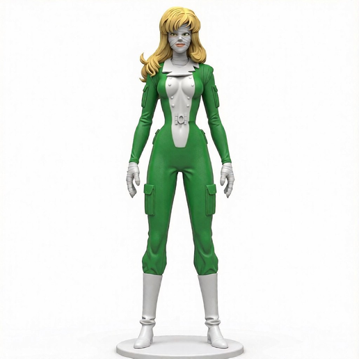 DC Comics Doom Patrol Member Negative Woman (2nd Costume)