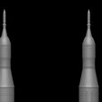 14.jpg Fichier 3D Le système de lancement spatial (SLS) : La fusée lunaire Artemis I de la NASA avec sa plate-forme. Fichier STL-OBJ pour imprimante 3D・Design pour imprimante 3D à télécharger