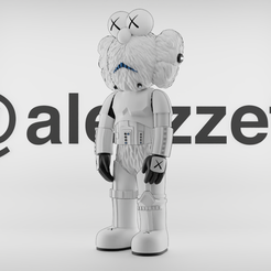 0000.png STL file Kaws BFF Stormtrooper・3D printer design to download