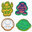 B.png MARIO COOKIE CUTTER (set of 10 characters)
