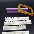 Image-2.jpg STL file Letter stamp set, personalized cookies + small butter cookie cutter・Design to download and 3D print