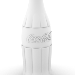 321.png Archivo STL Coca-Cola bottle (botella de Coca-Cola)・Plan para descargar y imprimir en 3D