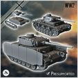 1-PREM.jpg German WW2 vehicles pack No. 3 (Panzer III and variants) - Germany Eastern Western Front Normandy Stalingrad Berlin Bulge WWII