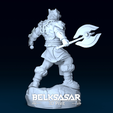 04.png Viking two Axes 3D print model