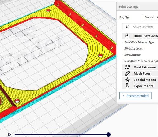 support for 120mm fan and gpu v0.3 3D model