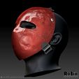 BULLDOZER-12.jpg Bulldozer Operator Belligerent skin Mask - Call of Duty Zombies - WARZONE - STL model 3D print file