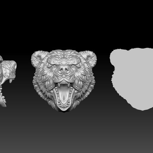 bear's head Pendant