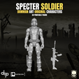 4.png Specter Soldier - Donman art Original 3D printable full action figure