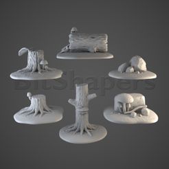 forest_00_full.RGB_color.0001.jpg OBJ file Forest Objects・3D printing model to download