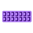 ice tray v2.stl ICE TRAY for 3D Printing
