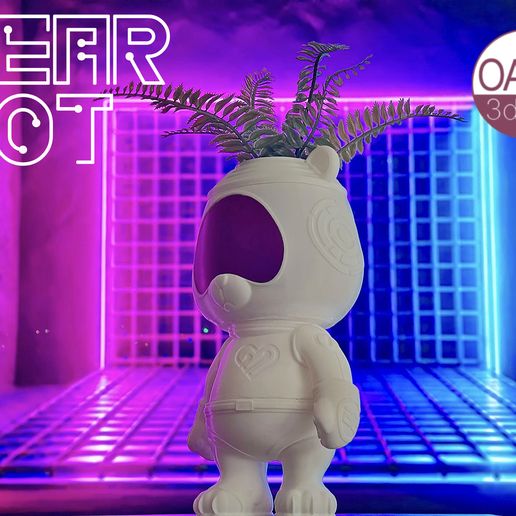 Archivo 3D ROBOT OSO -SEMI POSABLE 🤖 ・Modelo para descargar e imprimir ...