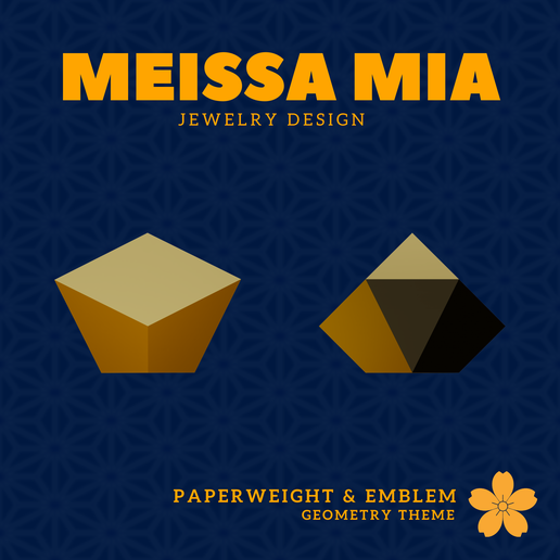 01.-Bisymmetric-Hendecahedron.png 01. Bisymmetric Hendecahedron Paperweight – 42. Space Filling Polyhedra Paperweight and emblem - Geometric Paperweight - Sacred Geometry emblem for Home Decoration