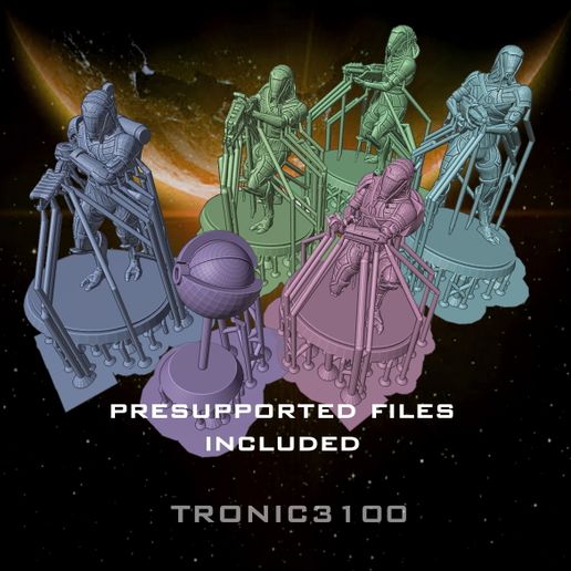 🎲 Mass Effect Quarian Squad: Miniature Pack for Tabletop games・ STL ...
