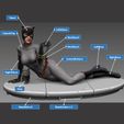 Part_Names.jpg Classic Catwoman  3D print Figure/Figurine STLs