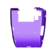 body pan franck.stl mod for srx 440 drag version for  snowmobile rc