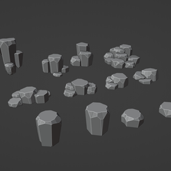 crystalspack2.png Basalt Pillars Terrain Set