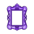 Photo frame 1 (3).stl 27 Mega Bundle Baroque & Classic Photo Frames - 3D Models STL/OBJ for CNC & 3D Print