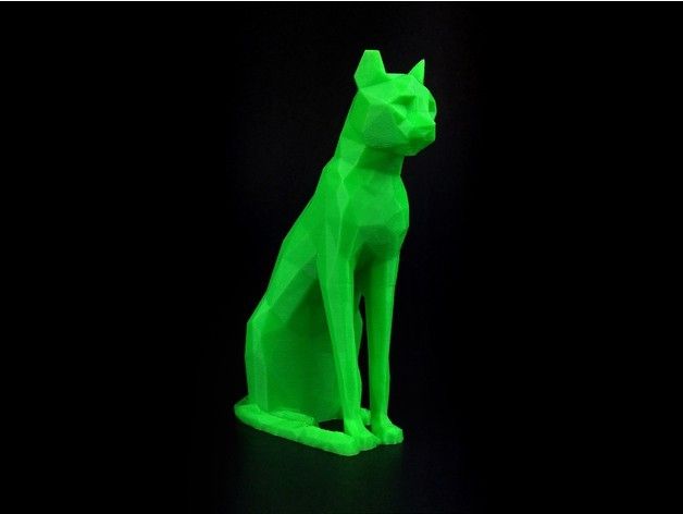3dbc628b6584df66271dd9f9ca803f7c_preview_featured.jpg Download free STL file Low Poly Egyptian Cat Sculpture • 3D printable model, 8ran
