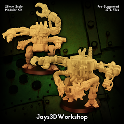 MMF-Cover-Photo.png 3D file 'Eyebot' Medium Skrap Mechs・3D printer design to download, jays3dworkshop