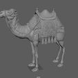 RENDER2.jpg Detailed Arabian Camel - Saddled Desert Mount