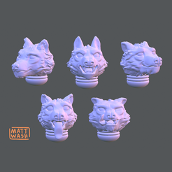 Happy_wolves.png Happy Wolf Heads
