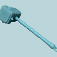 r2.png Cael Hammer - BASTION Weapon - Keychain Miniature