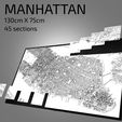 Manhattan.jpg STL file 3D Manhattan | Digital Files | 3D STL File | NYC 3D Map | 3D City Art | 3D Printed Landmark | Model of New York City Skyline | 3D Art・3D print design to download