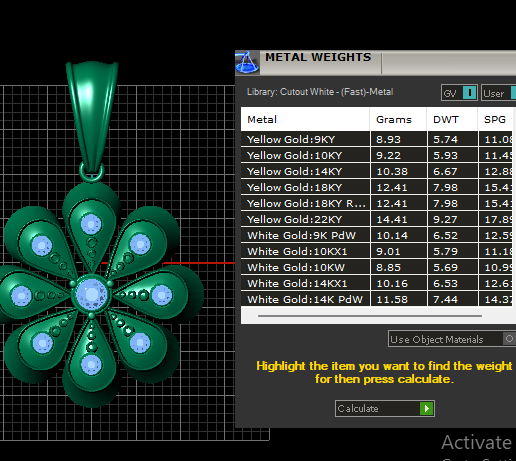 weight.png Colgante de rubí Golden Blossom