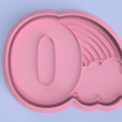 0.png Number zero cookie cutter (Number zero cookie cutter)
