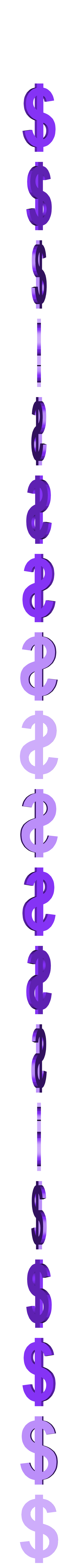 eye sign left.stl money bender