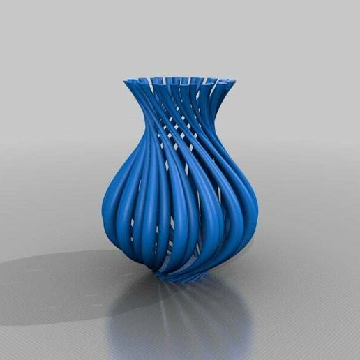 Tube Vase 2 - 3D model önizlemesi