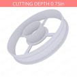Donut~4in-cookiecutter-only2.png Donut Cookie Cutter 4in / 10.2cm