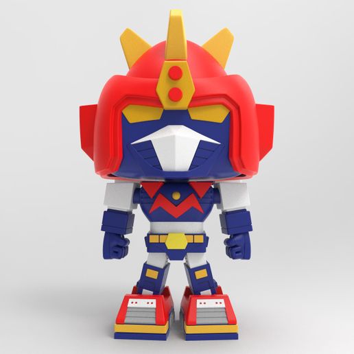 👾 Voltes V - Funko Pop・ STL File for 3D printing・Cults
