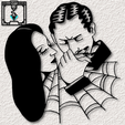 project_20230906_1918401-01.png Adams family wall art Morticia and Gomez Wall Decor halloween art
