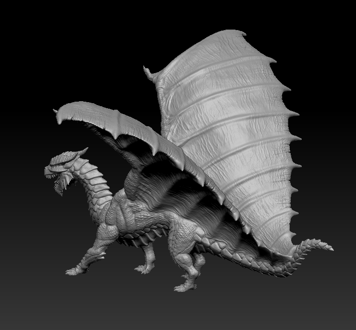 Download STL file RPG - Fantasy Dragon 8 • 3D printer model ・ Cults