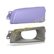 11.png Mitsubishi Lancer Evolution 1 2 3 Front Left Headlight Intake Big Opening