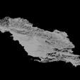 5.png Topographic Map of Albania – 3D Terrain