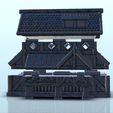 4.png House with canopy and roof window (6) - Warhammer Age of Sigmar Alkemy Lord of the Rings War of the Rose Warcrow Saga