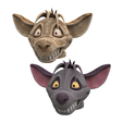 Hyenas-Dos-versiones-SHENZI-Tía.png LION KING MUSICAL - 3 MASK PACK - (WITH DISCOUNT) - HYENAS