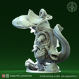 Hellbender_03_.png Hellbender Salamandre géante Pêcheur STL DND FIGURE